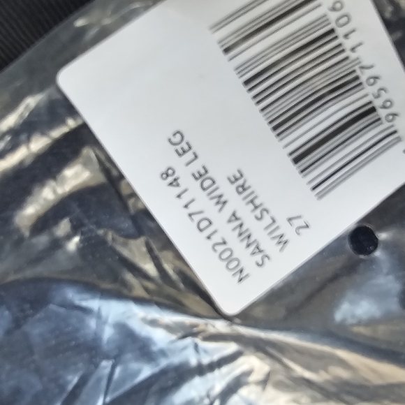 Joie Jeans 27 wide leg dark wash NEW - Picture 9 of 9